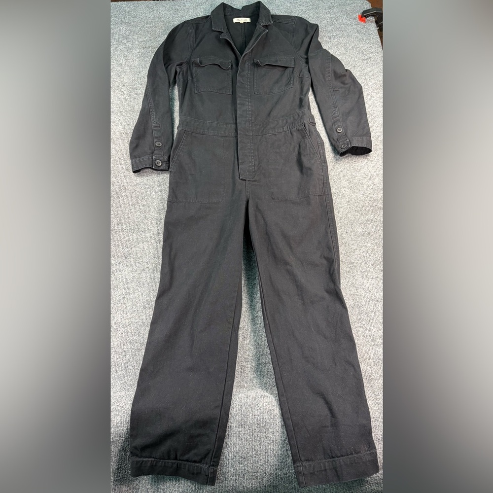 Madewell Women’s Black Denim Utility Jumpsuit